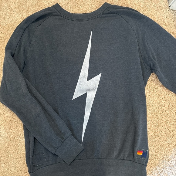 Aviator Nation lightning bolt sweatshirt - Picture 1 of 3